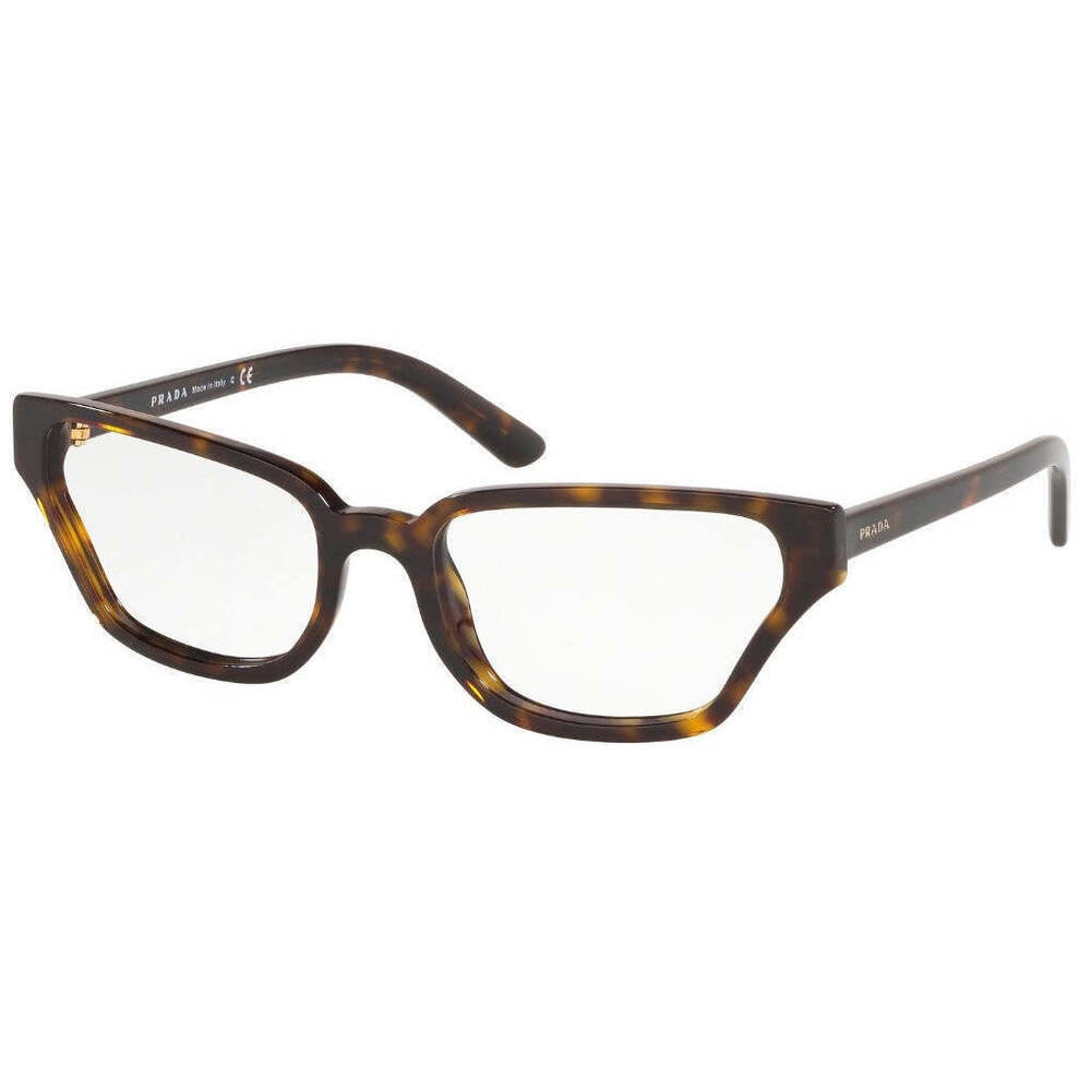NWT Prada 0PR04XV2AU1O154 Havana 54mm Eyeglasses